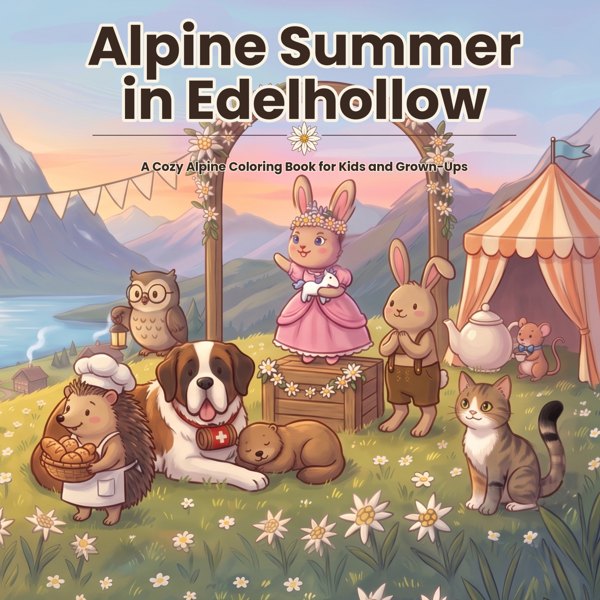 Alpine Summer in Edelhollow, book cover