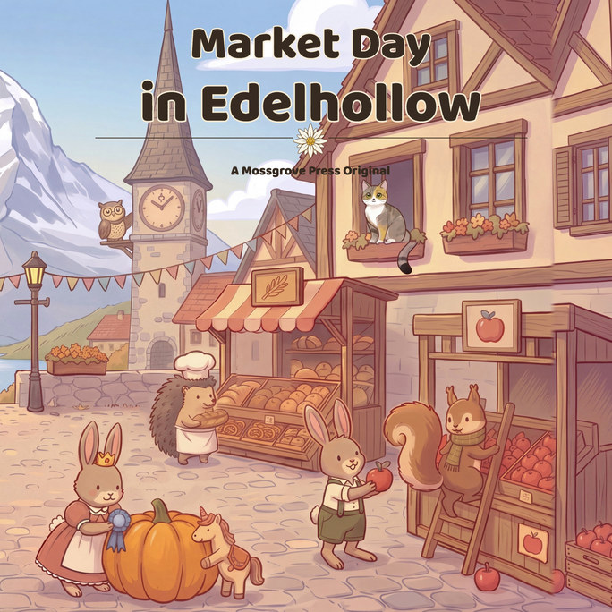 Market Day in Edelhollow — front cover
