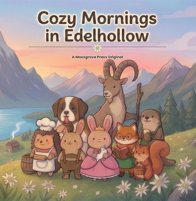 Cozy Mornings in Edelhollow — book cover